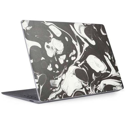 Marbleized Black Surface Laptop 3 13.5in Skin