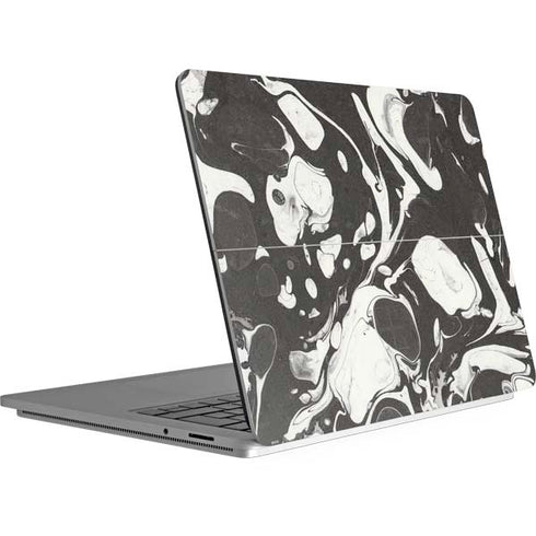 Marbleized Black Surface Laptop Studio Skin