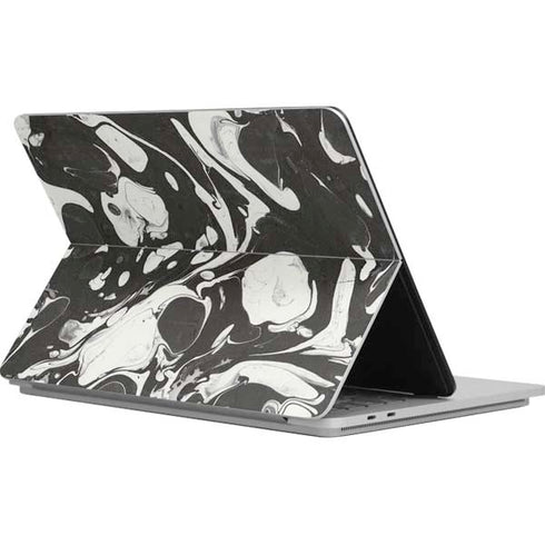 Marbleized Black Surface Laptop Studio Skin