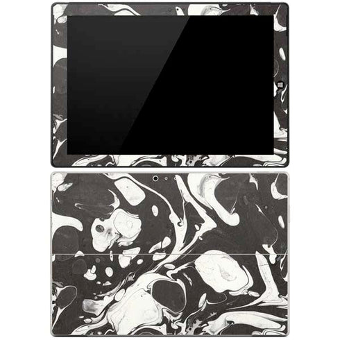 Marbleized Black Surface Pro 3 Skin