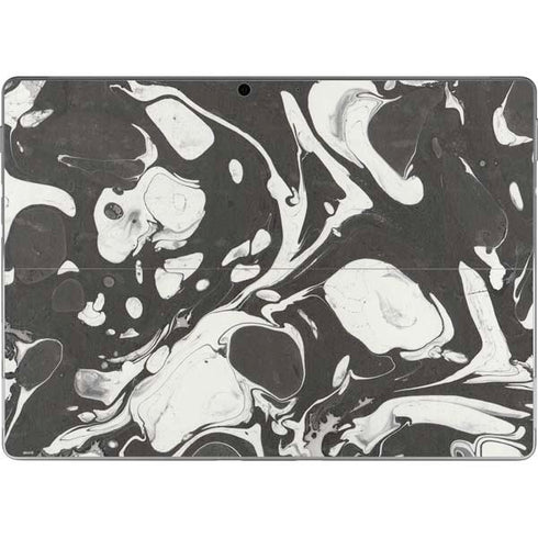 Marbleized Black Surface Pro 8 Skin