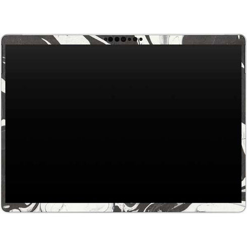 Marbleized Black Surface Pro 8 Skin