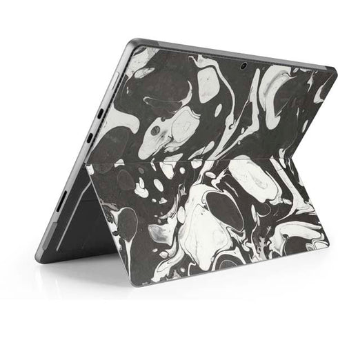 Marbleized Black Surface Pro 8 Skin