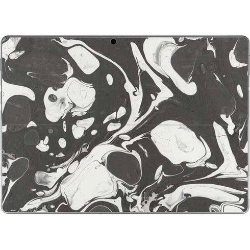 Marbleized Black Surface Pro 9 Skin
