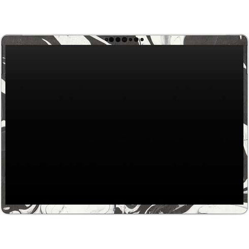Marbleized Black Surface Pro 9 Skin