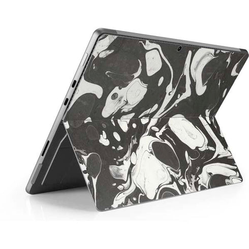 Marbleized Black Surface Pro 9 Skin