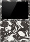 Marbleized Black Surface Pro (2017) Skin
