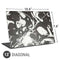 Marbleized Black Universal Laptop 13in (10.6 x 7.6in) Skin