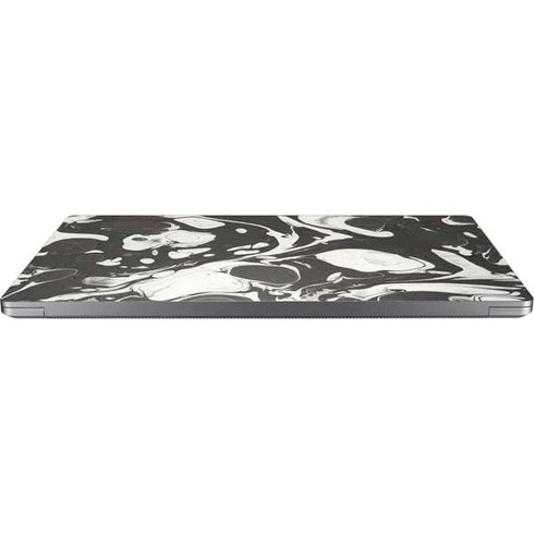 Marbleized Black Universal Laptop 14in (11.4 x 8.2in) Skin