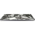 Marbleized Black Universal Laptop 15in (12.2 x 8.8in) Skin
