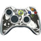 Marbleized Black Xbox 360 Wireless Controller Skin