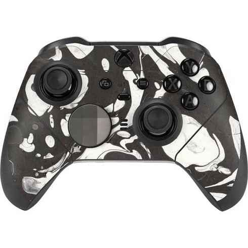 Marbleized Black Xbox Elite Wireless Controller Series 2 Skin