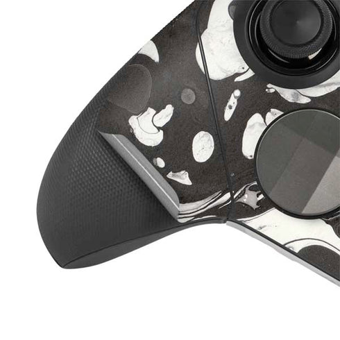 Marbleized Black Xbox Elite Wireless Controller Series 2 Skin