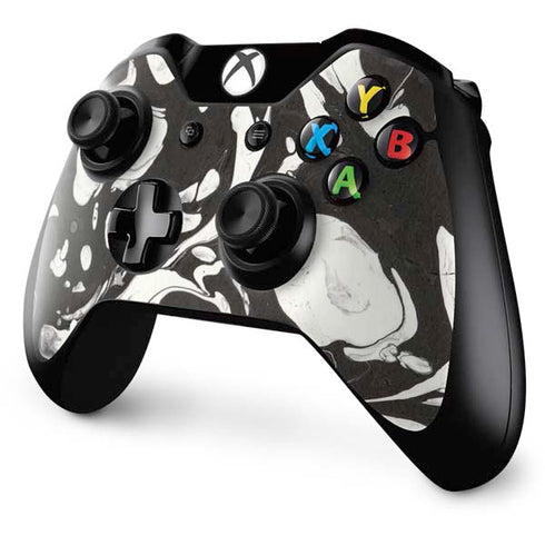Marbleized Black Xbox One Controller Skin