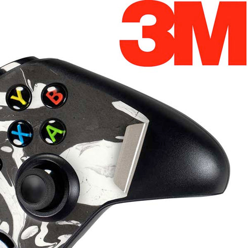 Marbleized Black Xbox One Controller Skin