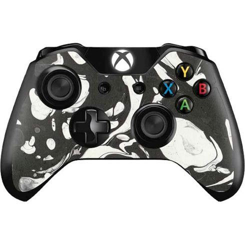 Marbleized Black Xbox One Controller Skin