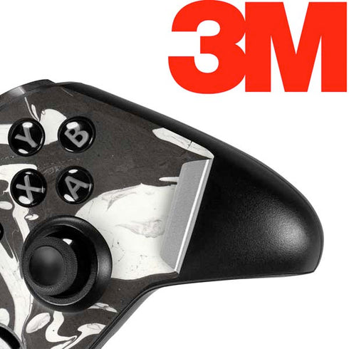 Marbleized Black Xbox One Elite Controller Skin