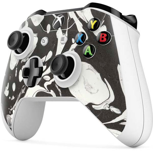 Marbleized Black Xbox One S All-Digital Edition Bundle Skin
