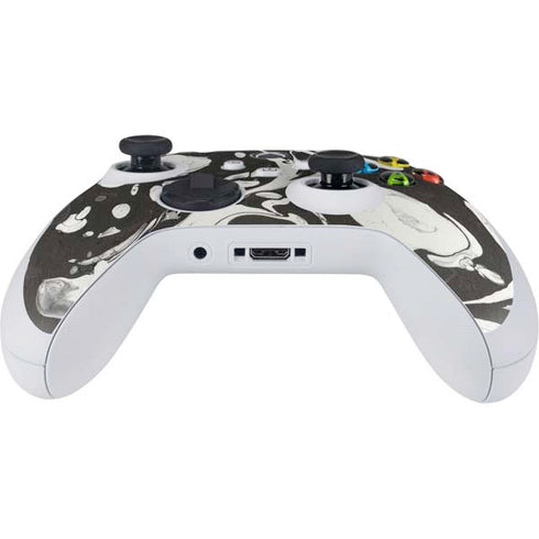 Marbleized Black Xbox Series S Controller Skin