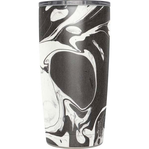 Marbleized Black Yeti 20oz Tumbler Skin