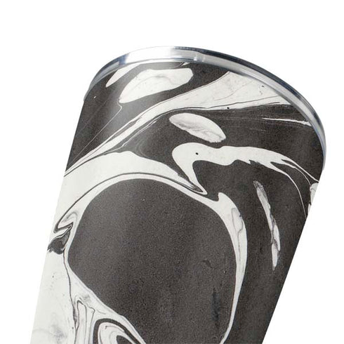 Marbleized Black Yeti 20oz Tumbler Skin