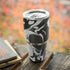 Marbleized Black Yeti 30oz Rambler Tumbler Skin