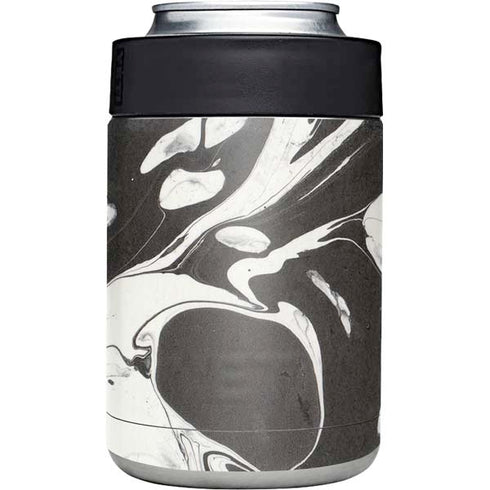 Marbleized Black Yeti Colster Can Insulator Skin