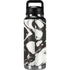 Marbleized Black YETI Rambler 36oz Bottle Skin
