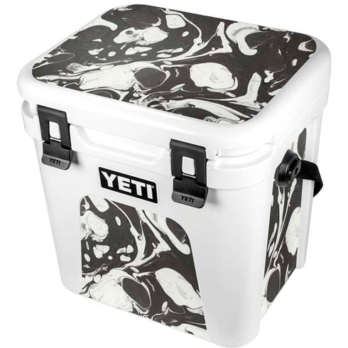 Marbleized Black YETI Roadie 24 Hard Cooler Skin
