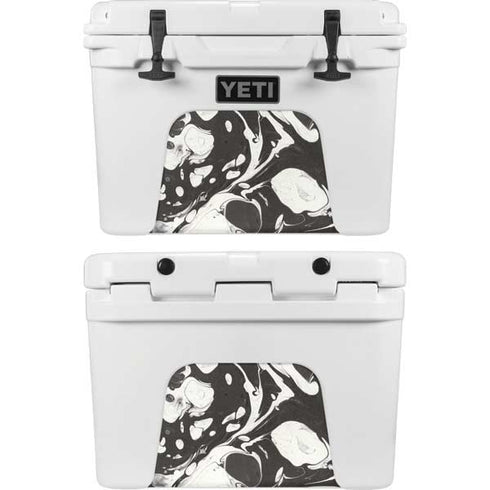 Marbleized Black YETI Tundra 35 Hard Cooler Skin