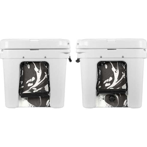 Marbleized Black YETI Tundra 35 Hard Cooler Skin