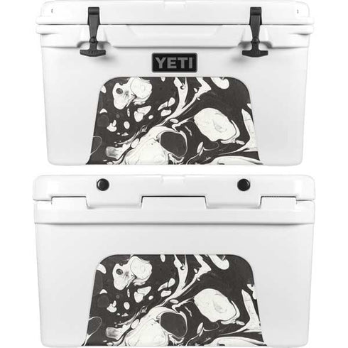 Marbleized Black YETI Tundra 45 Hard Cooler Skin
