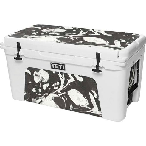 Marbleized Black YETI Tundra 75 Hard Cooler Skin
