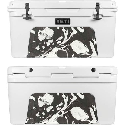 Marbleized Black YETI Tundra 75 Hard Cooler Skin