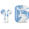 Marbleized Blue Apple AirPods 2 Skin