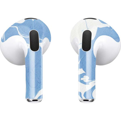 Marbleized Blue Apple AirPods (3rd Gen 2021) Skin