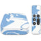 Marbleized Blue Apple TV Skin