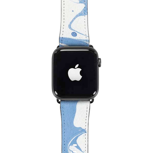 Marbleized Blue Apple Watch Band 42-44mm