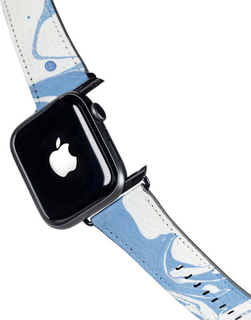 Marbleized Blue Apple Watch Band 42-44mm