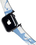 Marbleized Blue Apple Watch Band 42-44mm