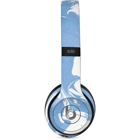 Marbleized Blue Beats Solo 2 Wired Skin