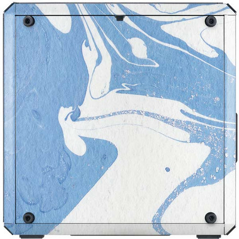 Marbleized Blue Cooler Master MasterBox Q300L Mini Tower Skin