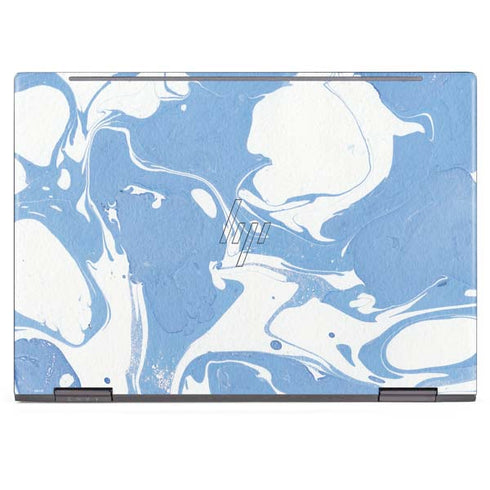 Marbleized Blue HP Envy Skin