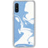 Marbleized Blue Galaxy A10e Clear Case