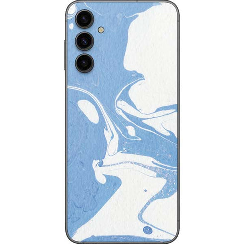 Marbleized Blue Galaxy A14 5G Skin