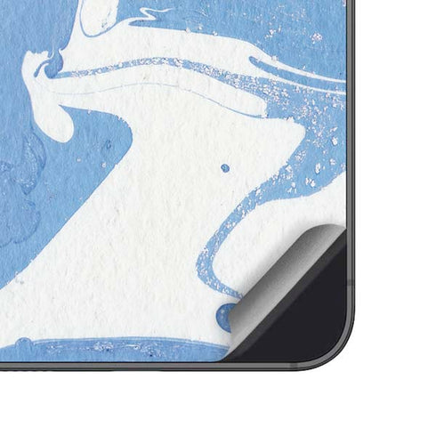 Marbleized Blue Galaxy A14 5G Skin