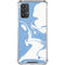 Marbleized Blue Galaxy A32 5G Clear Case