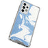 Marbleized Blue Galaxy A53 5G Clear Case