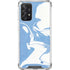 Marbleized Blue Galaxy A72 5G Clear Case