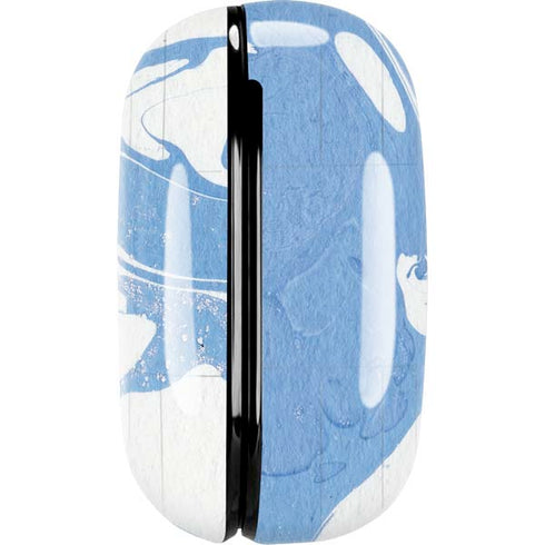 Marbleized Blue Galaxy Buds Pro Skin